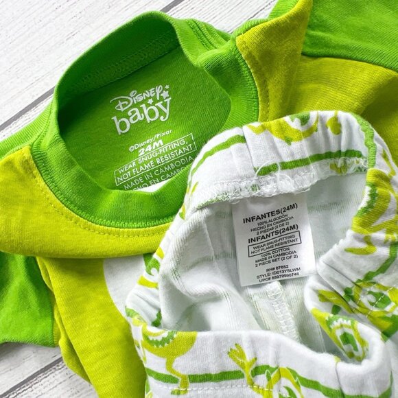 Disney Baby Monsters Inc Mike Wazowski Pajamas - Picture 3 of 4